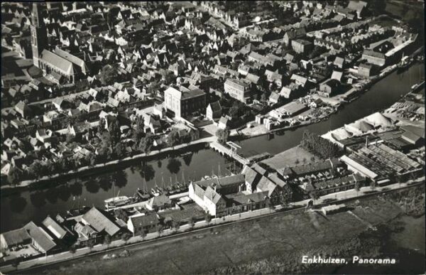 Enkhuizen Panorama Fliegeraufnahme