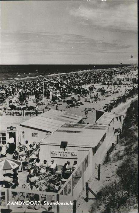 Zandvoort Holland Strandgezicht