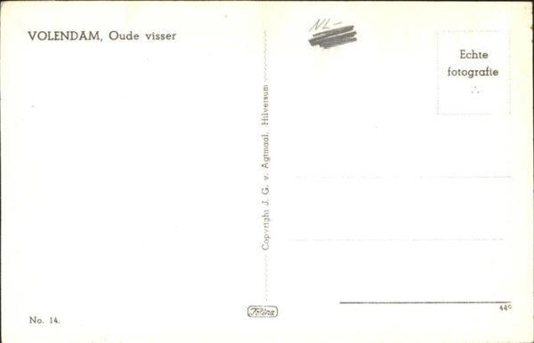 Volendam Oude visser Tracht – Bild 2