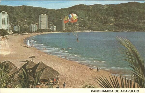 Acapulco Vista panoramica Playa
