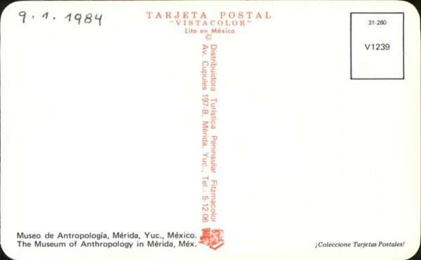 Mérida Yucatan Museo de Antropologia – Bild 2