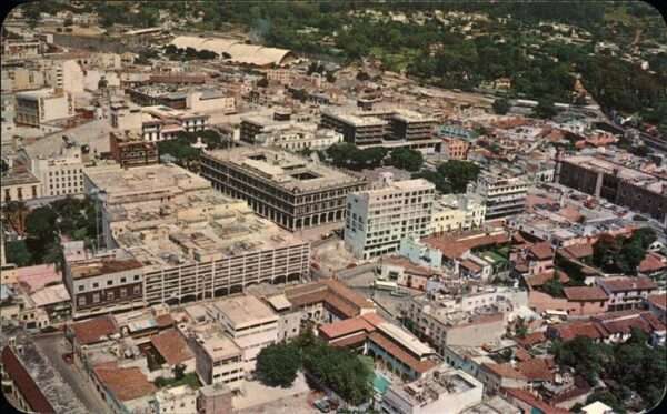 Cuernavaca Vista aerea del centro