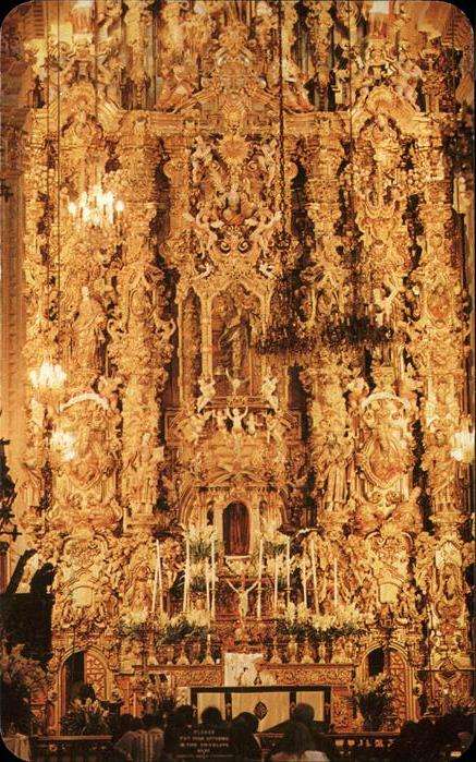 Taxco Altar Principal de la Parroquia de Sant