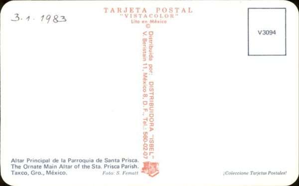 Taxco Altar Principal de la Parroquia de Sant – Bild 2