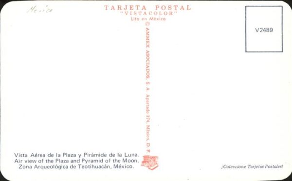 Teotihuacan Vista aerea Plaza y Piramide del la Lun – Bild 2