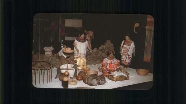 Mexico City Museo de Antropologia Trajes Tipicos de