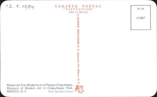 Mexico City Museo de Arte Moderno Parque Chapultepe – Bild 2