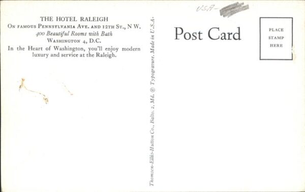 Washington DC Hotel Raleigh – Bild 2