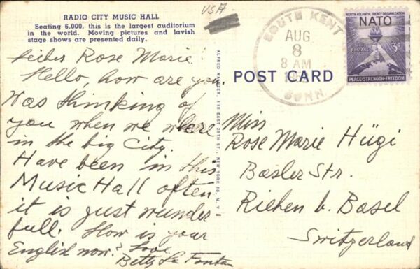 New York City Interior Radio City Music Hall Rockefel – Bild 2