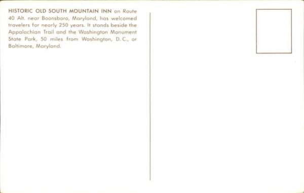 Boonsboro Historic Old South Mountain Inn – Bild 2