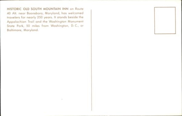Boonsboro Historic Old South Mountain Inn – Bild 2