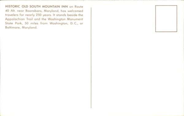 Boonsboro Historic Old South Mountain Inn – Bild 2