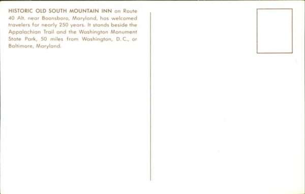 Boonsboro Historic Old South Mountain Inn – Bild 2