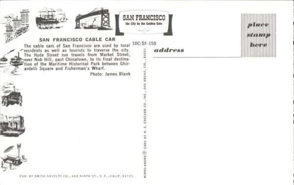 San Francisco California Cable Car Fisherman's Wharf – Bild 2