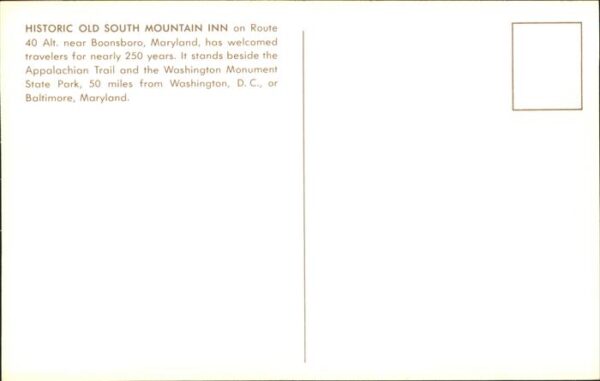 Boonsboro Historic Old South Mountain Inn – Bild 2