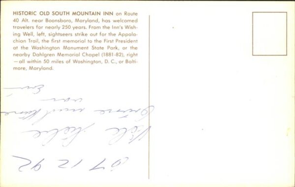 Boonsboro Historic Old South Mountain Inn – Bild 2