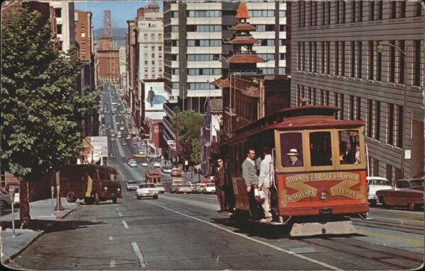San Francisco California California Street Cable Car Creator And