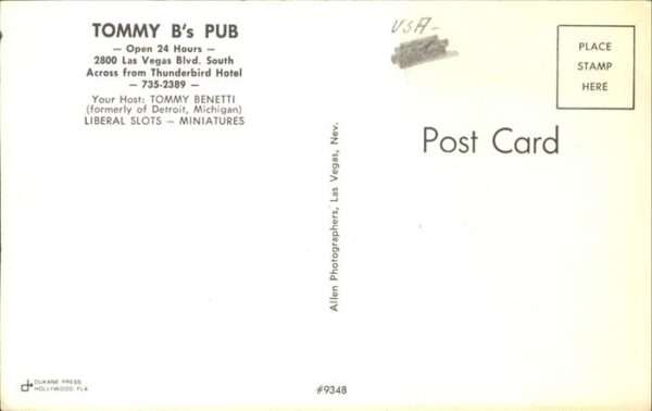 Las Vegas Nevada Tommy B's Pub – Bild 2