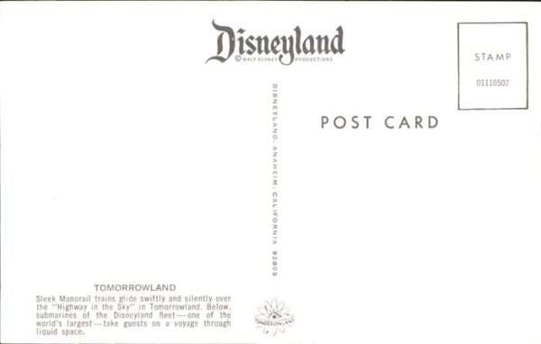 Disney Walt Tomorrowland Train Disneyland – Bild 2