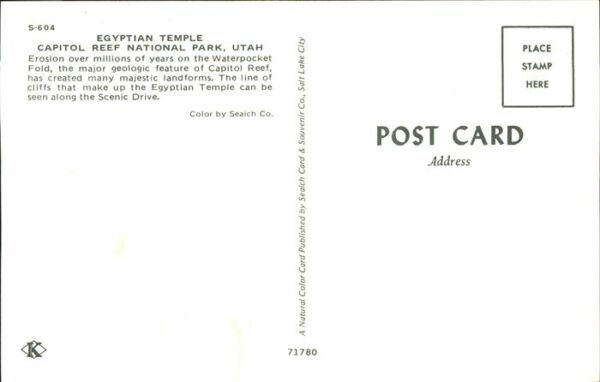 Torrey Capitol Reef National Park Egyptian Tem – Bild 2