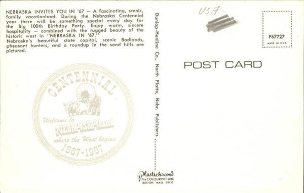 Omaha Nebraska Nebraska Centennial Year State Capitol – Bild 2