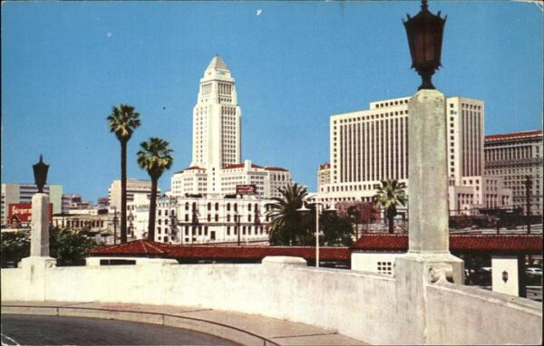 Los Angeles California Civic Center Health Department Building