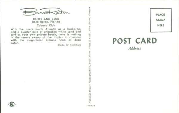 Boca Raton Hotel and Club Cabana Club Beach – Bild 2