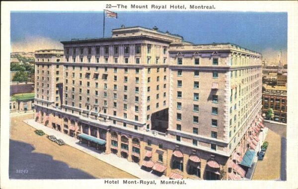Montreal Quebec Hotel Mont Royal