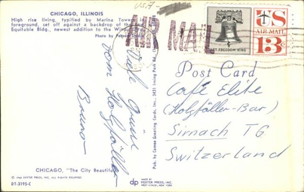 Chicago Illinois Marina Tower – Bild 2