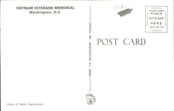 Washington DC Vietnam Veterans Memorial – Bild 2