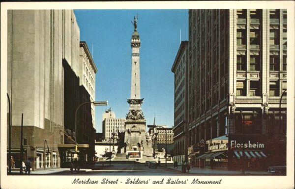 Indianapolis Meridian Street Soldiers and Sailors Mo