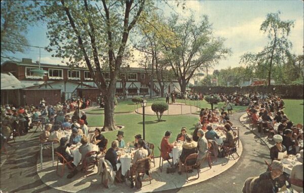 Glenwood Illinois Hottinger's Swiss Gardens Chalet Restau
