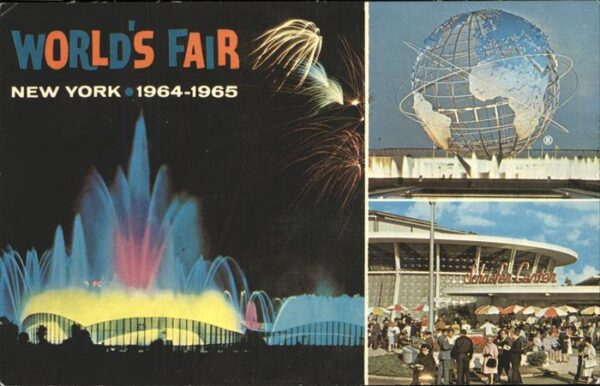 New York City World_s Fair 1964 - 1965 Fountain of Pl