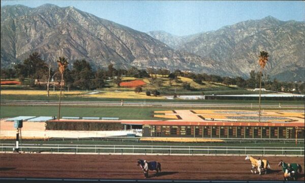 Arcadia California Santa Anita Race Track Horse Racing San