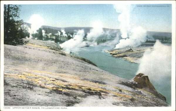 Yellowstone National Park Upper Geyser Basin