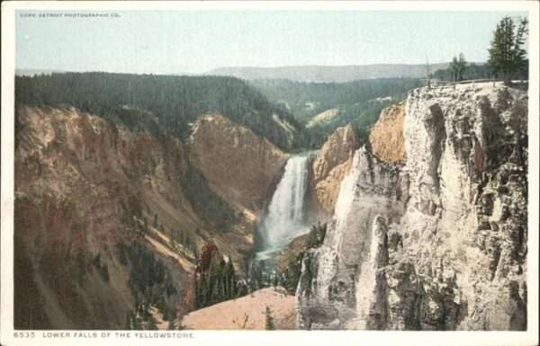 Yellowstone National Park Lower Falls