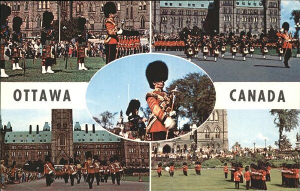 Ottawa Ontario The colourful Ceremony of the Changing