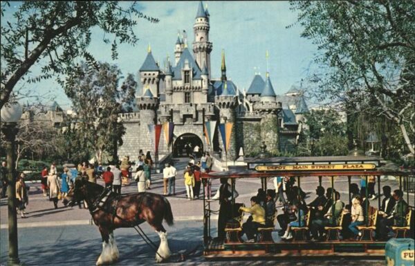 Disney Walt Sleeping Beauty Castle Fantasyland Main