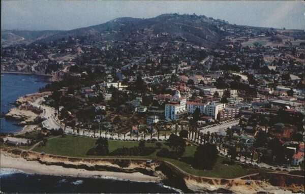 La Jolla Aerial view coast