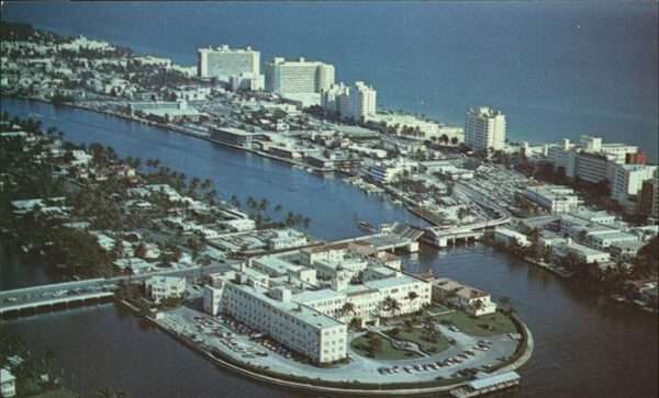 Miami Beach North Beach Hotel Row St. Francis Hospi
