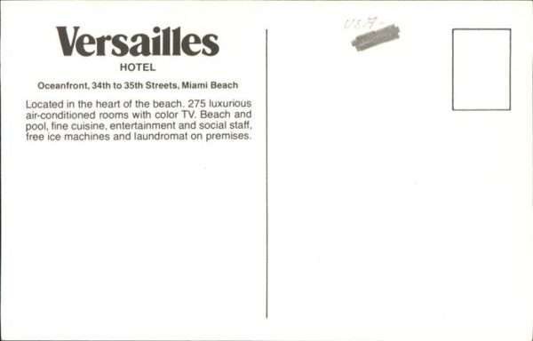 Miami Beach Versailles Hotel aerial view – Bild 2