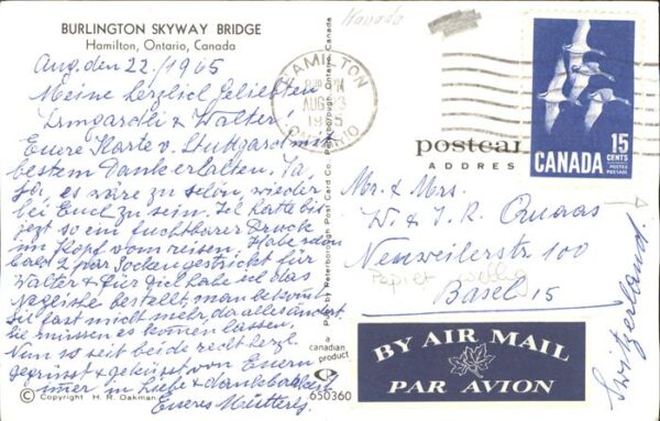 Hamilton Ontario Burlington Skyway Bridge Steamer – Bild 2