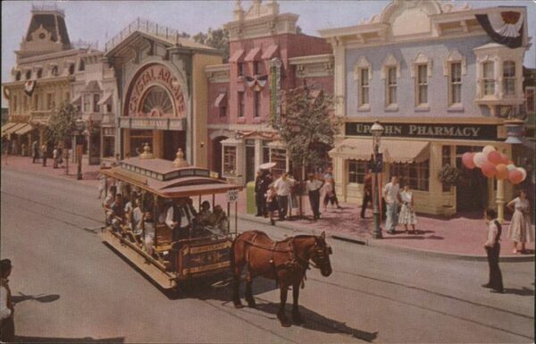 Disney Walt The Upjohn Pharmacy drugstore in Disney
