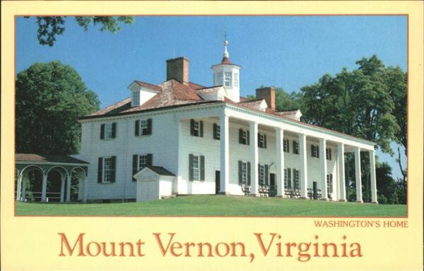 Mount Vernon Washington Washington's Home