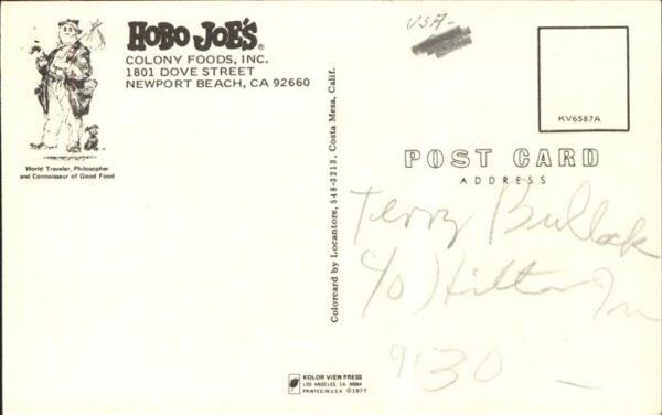 Newport Beach Hobo Joe's Colony Foods World Traveler – Bild 2