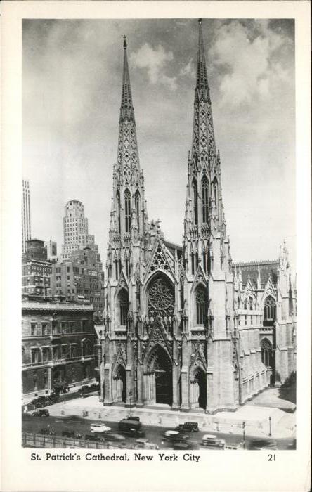 New York City St. Patrick's Cathedral Manhatten