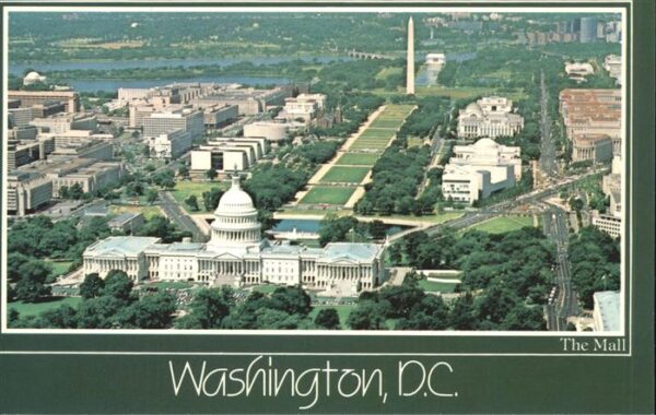 Washington DC The Mall Memorial Park Capitol