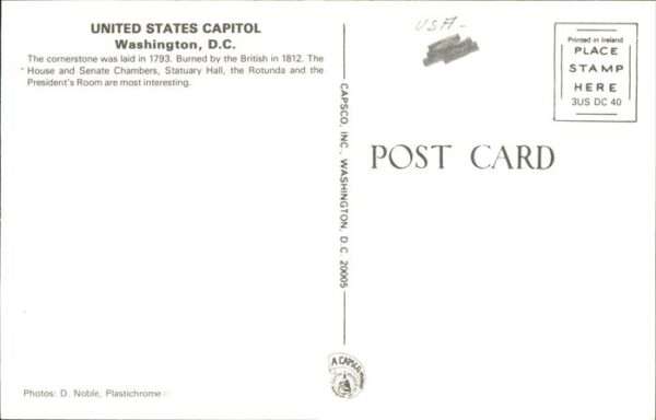 Washington DC United States Capitol Flag – Bild 2