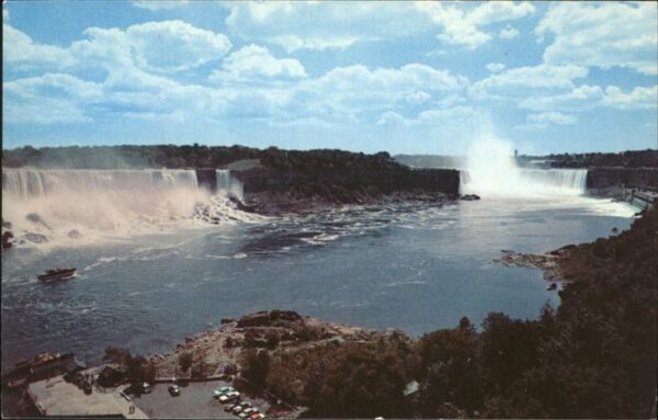 Niagara Falls Ontario General view of American Falls and Hors