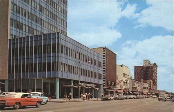 Peoria Illinois Downtown Adams Street